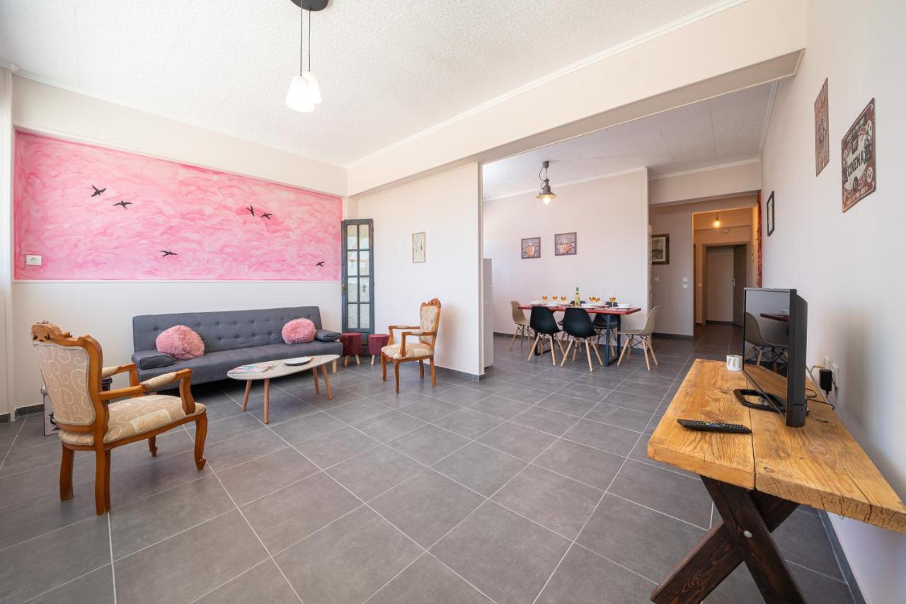 Апартаменты Casa Di Colona - Κόκκινο Ликсури Экстерьер фото
